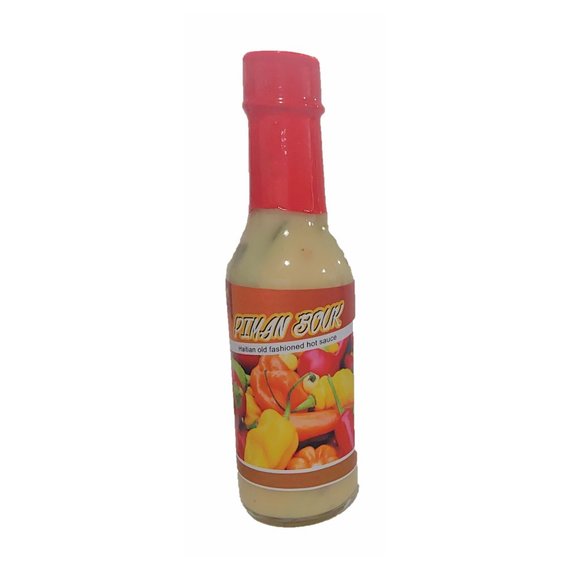 Piman Bouk Haitian Old-Fashoned Coconut Milk Hot Sauce (fermented) No salt added - Picture 1 of 2
